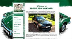 Desktop Screenshot of ironladyimports.com